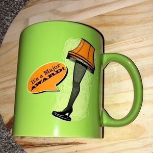 A Christmas Story Green Novelty Coffee Mug